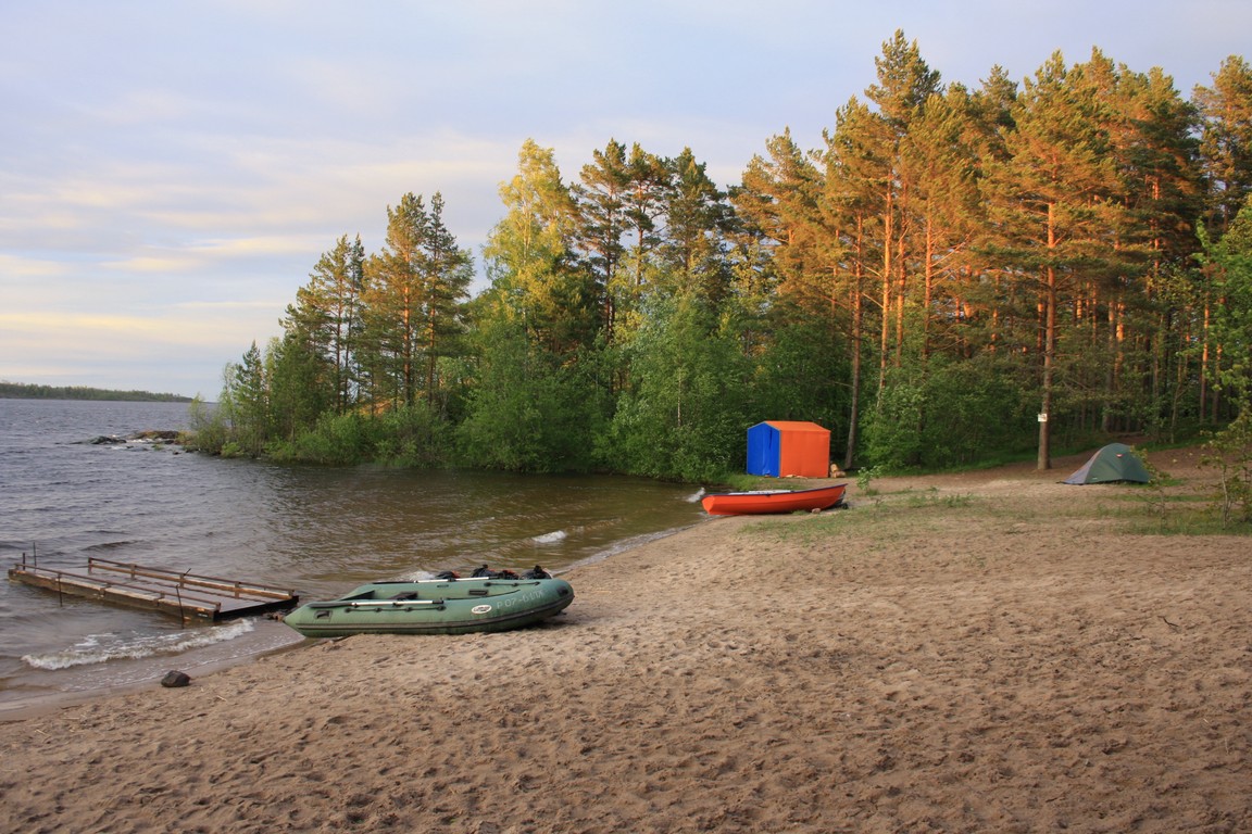 Отдых с рыбалкой в Ленинградской области